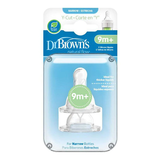 row Y-Cut Nipples 9m+ , 2 pack