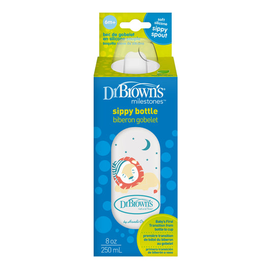 Narrow Sippy Bottle 250 ML 6m+ , Lion