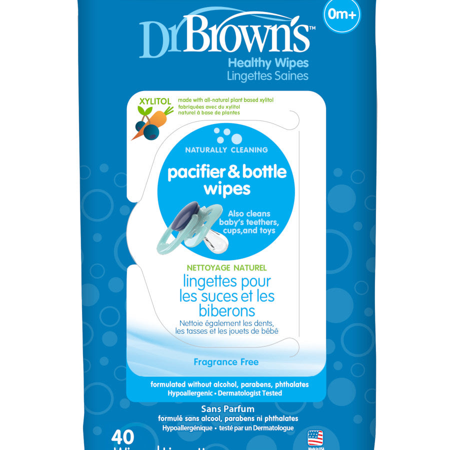 Pacifier & Bottle Wipes (40 Wipes)