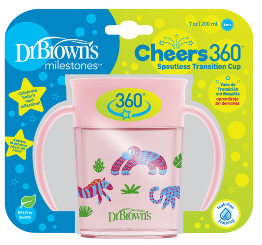 Smooth Wall Cheers Cup 200 ML 6m+ , Pink