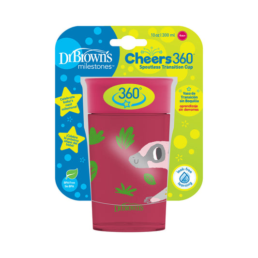 Smooth Wall Cheers Cup 300ML 9m+ , Fushia