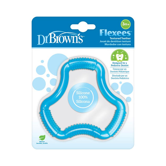 Shaped Teether , Blue 3m+
