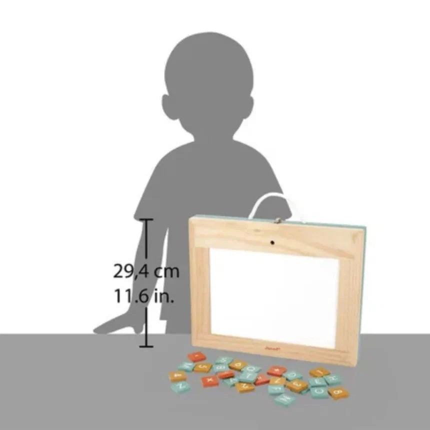 Janod - Slate 4 in 1 - Wooden