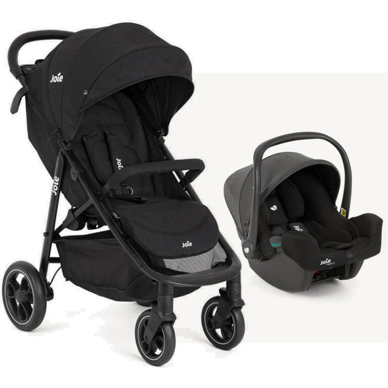 Joie - Litetrax Travel System  - Gemm Car Seat - Shale