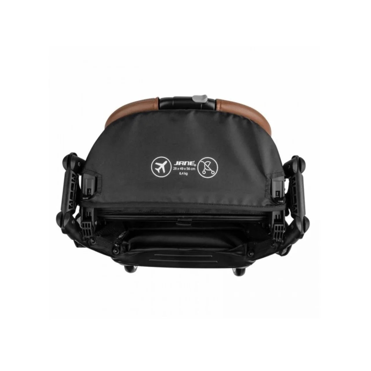 Jane - Rocket Pro Stroller - Cold Black - Travel Stroller