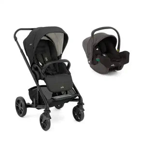 Joie - Chrome Stroller Travel System - Gemm Car Seat - Shale