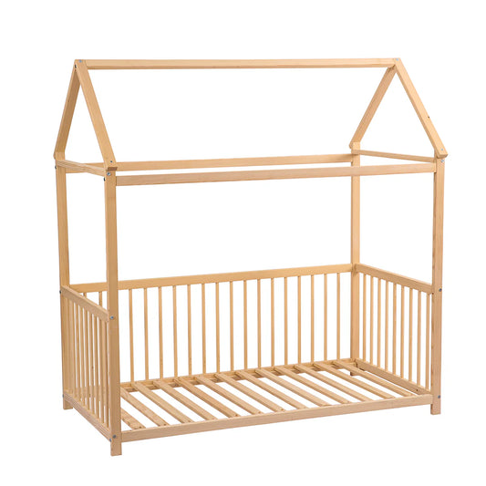 Kukka - Wooden Montessori Activity Bed - 70x140cm