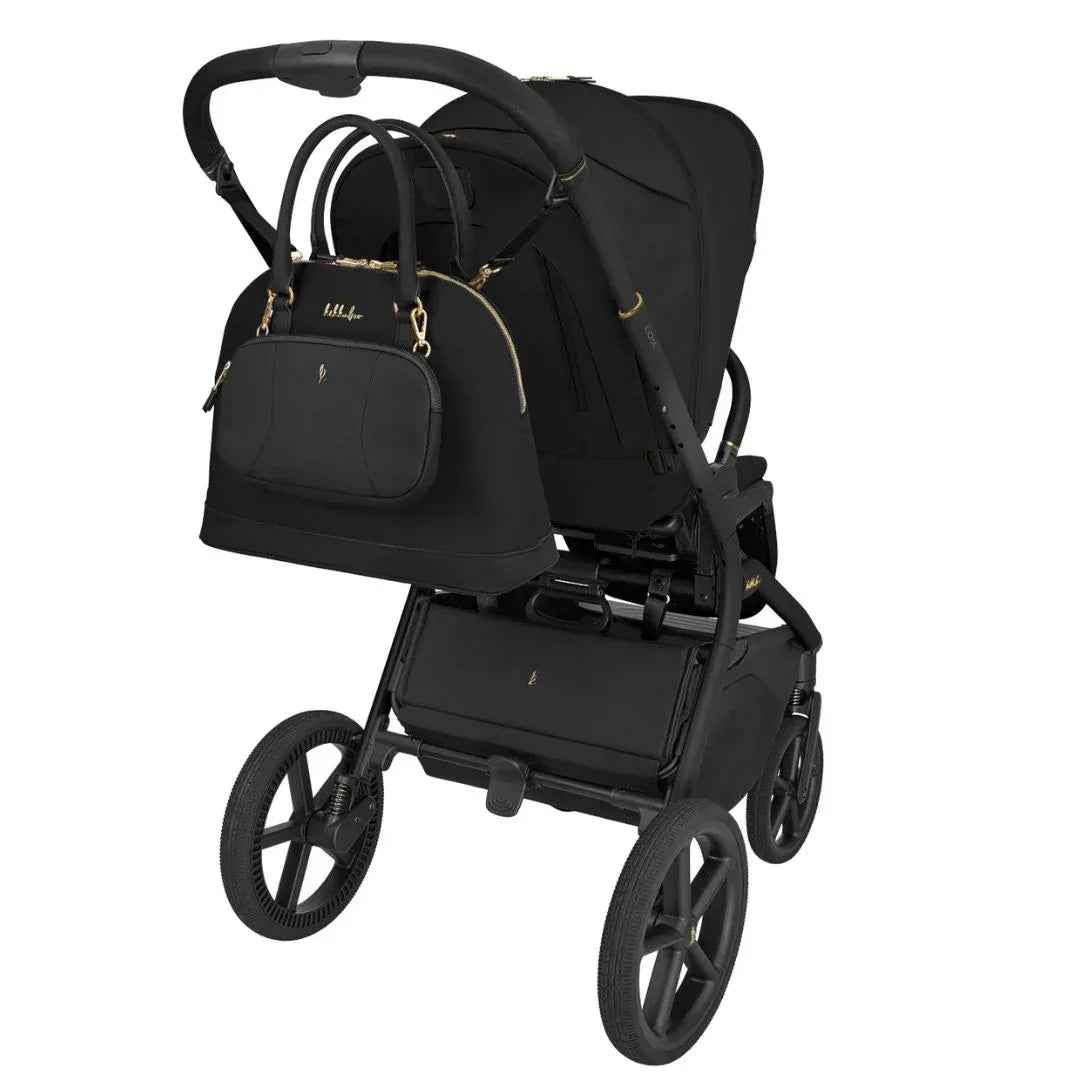 Kikkaboo - Stroller 2in1 With Carrycot Coya - Platinum Noir