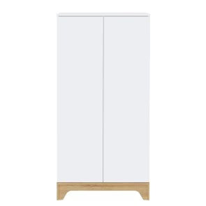 Faktum - Lumina Compartment Wardrobe - Modern Push - Open Doors - White