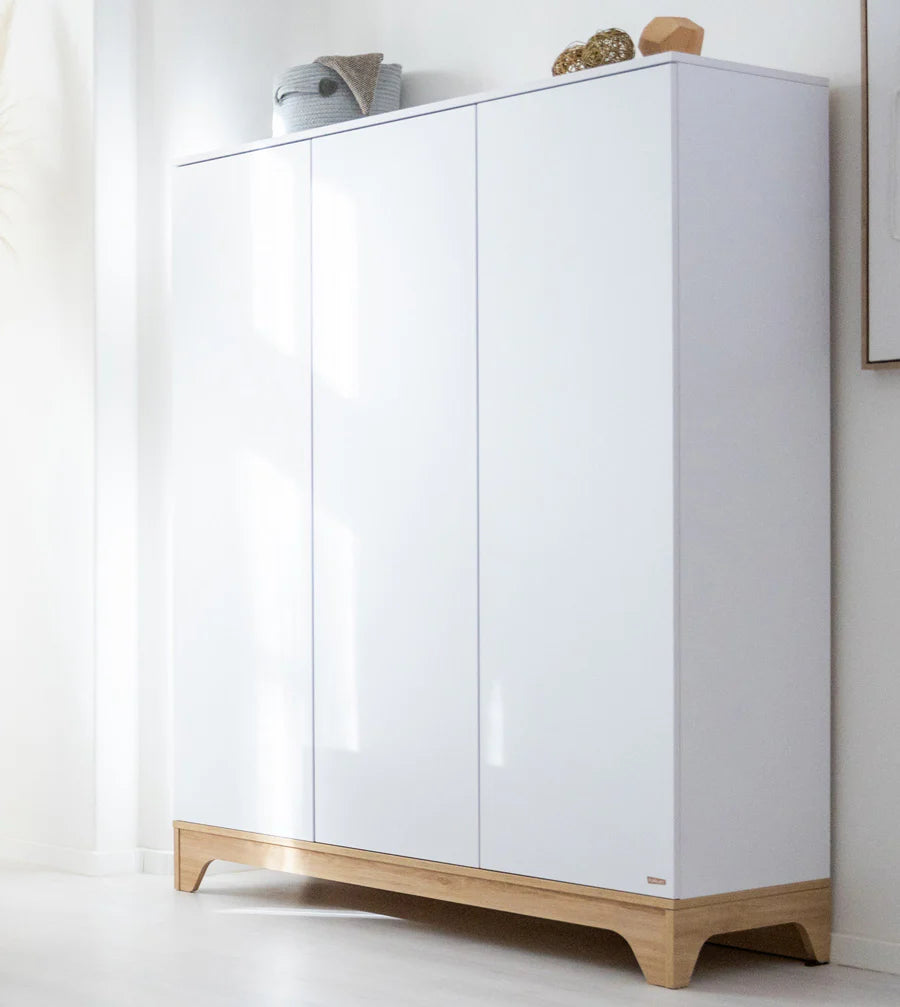 Faktum - Lumina Full Nursery Bedroom - White