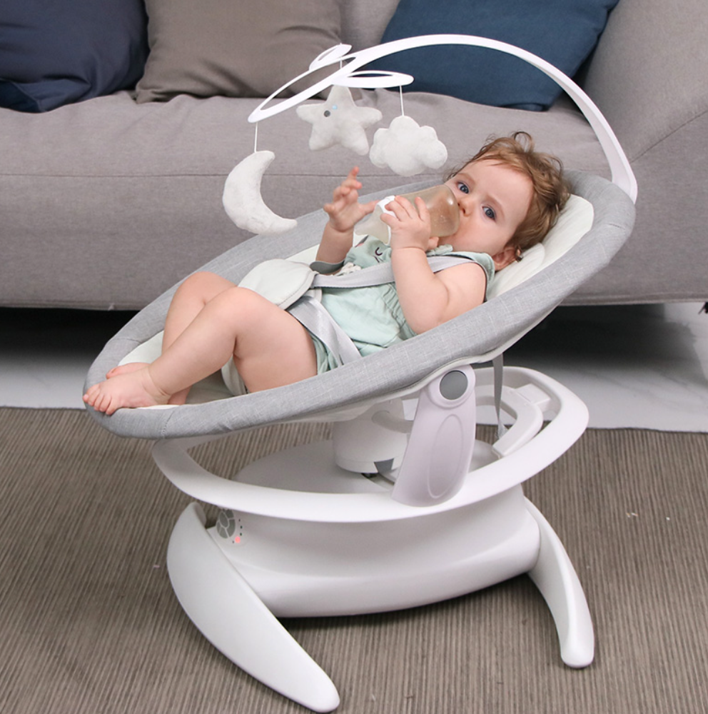 Miila 4 In 1 Automatic 360° Rotation Bubble Swing Bouncer