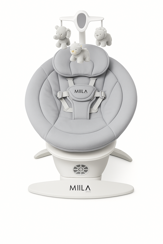 Miila 4 In 1 Automatic 360° Rotation Bubble Swing Bouncer