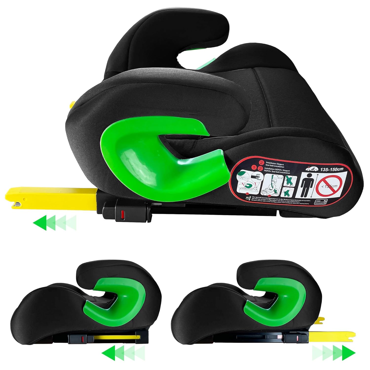 Miila Isofix Booster Car Seat 15-36 Kg Group 2/3