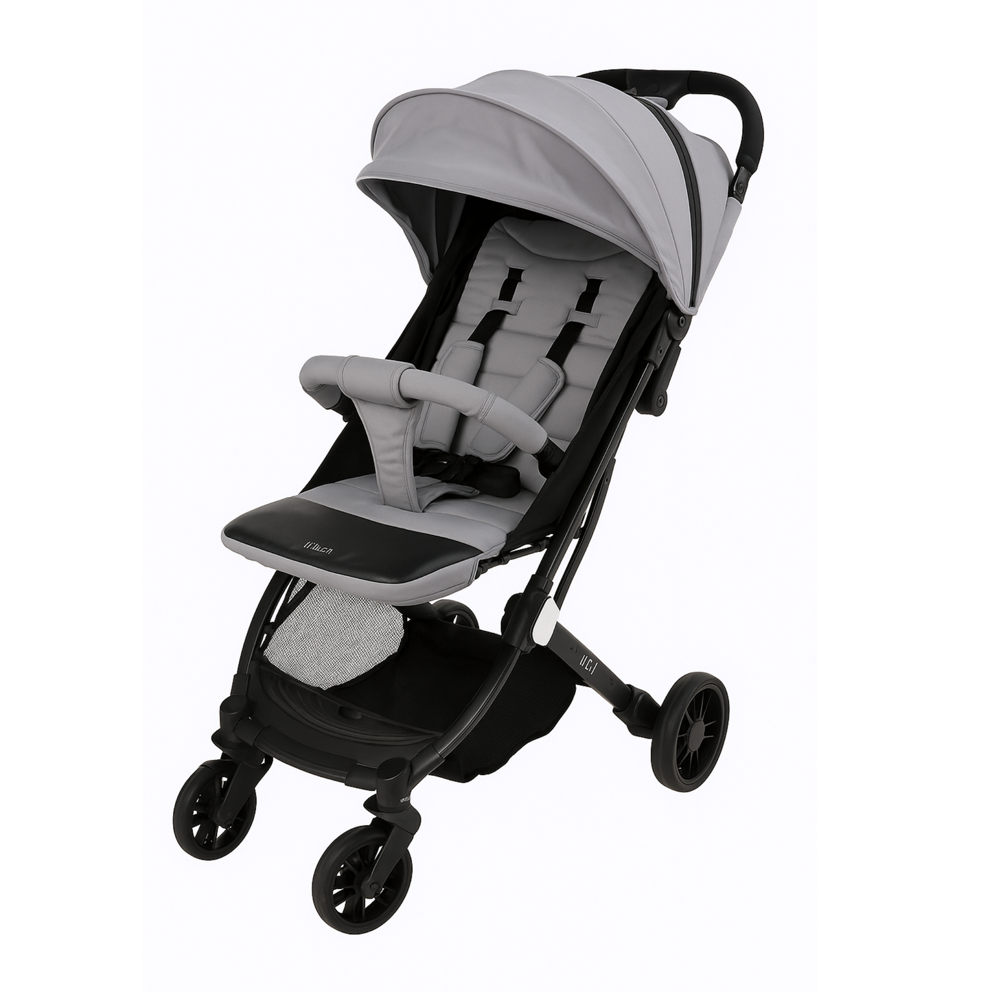 Miila Light Stroller Travel Lightweight Compact Light Grey