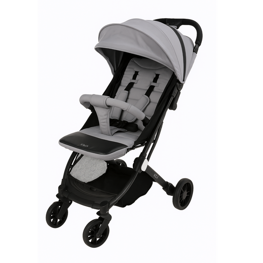 Miila Light Stroller Travel Lightweight Compact Light Grey