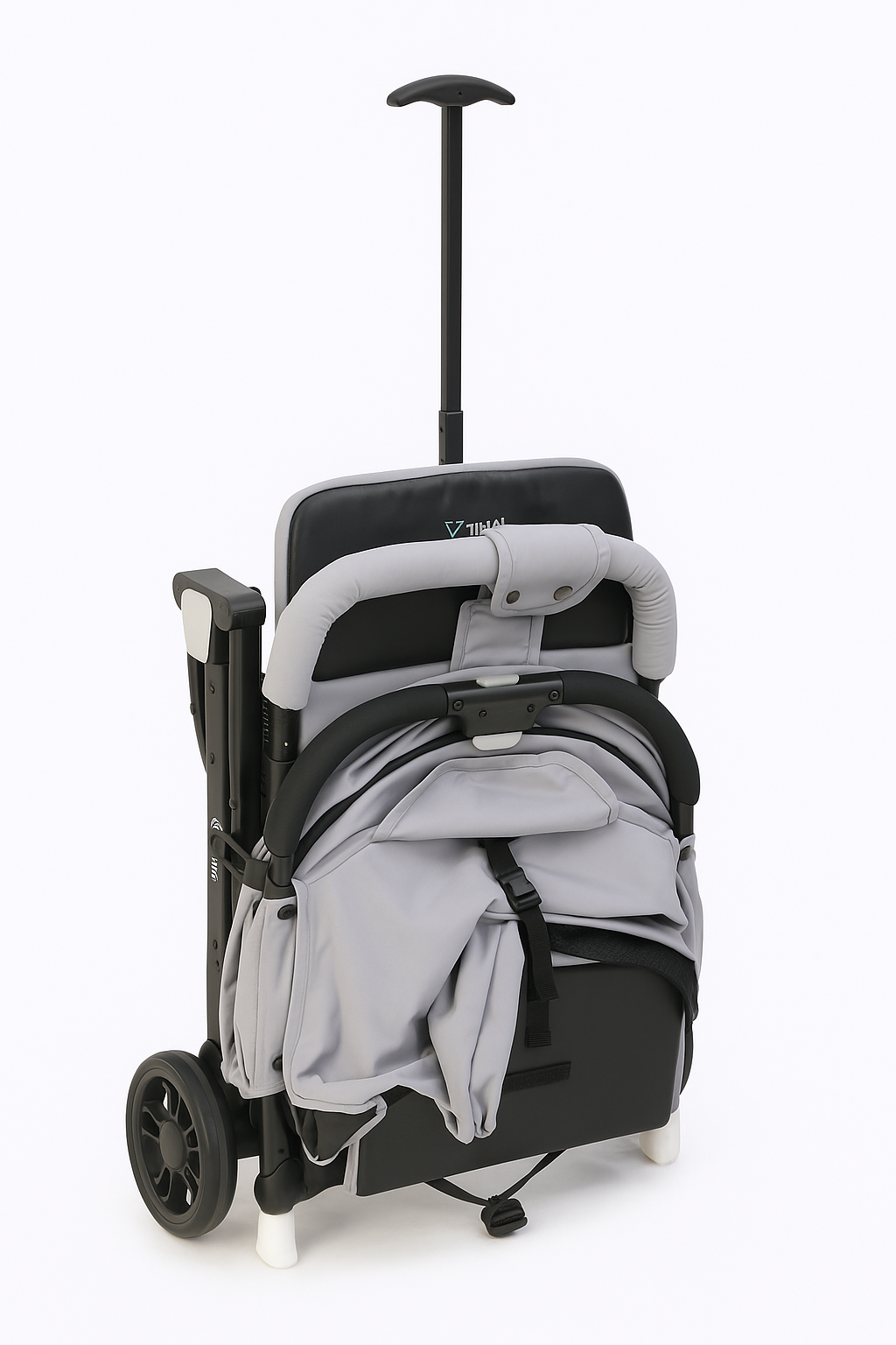 Miila Light Stroller Travel Lightweight Compact Light Grey