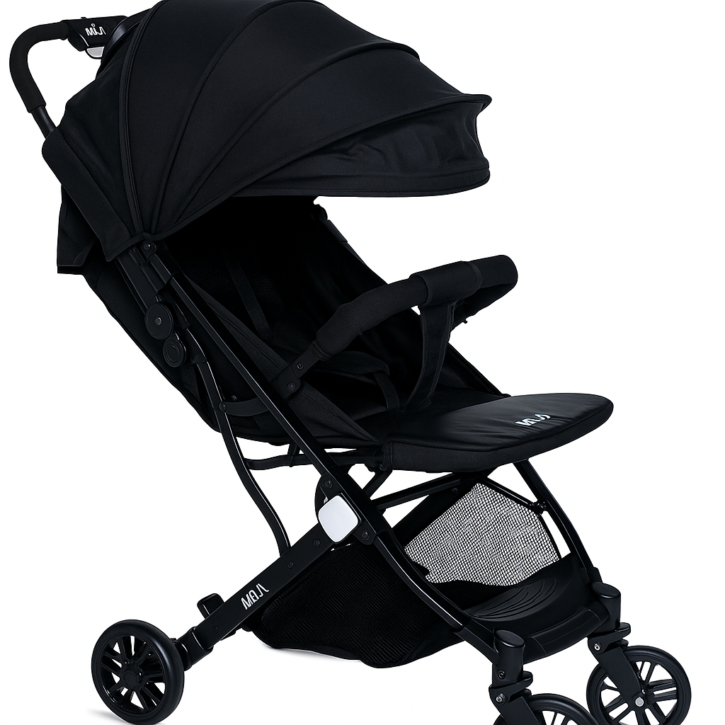 Miila Light Stroller Travel Lightweight Compact Black