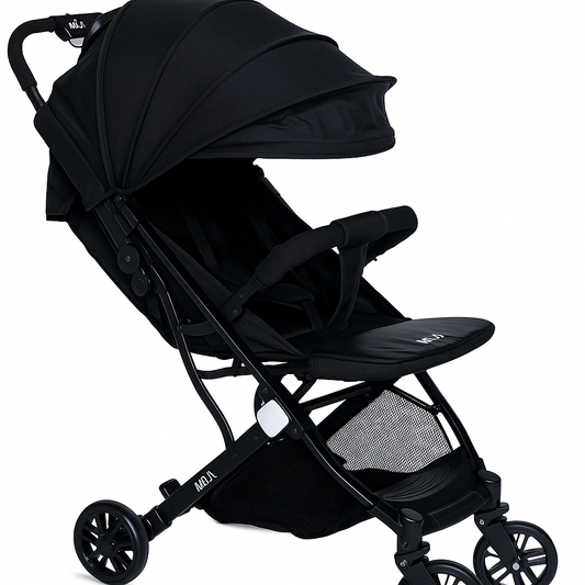 Miila Light Stroller Travel Lightweight Compact Black