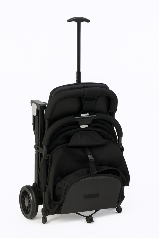 Miila Light Stroller Travel Lightweight Compact Dark Grey
