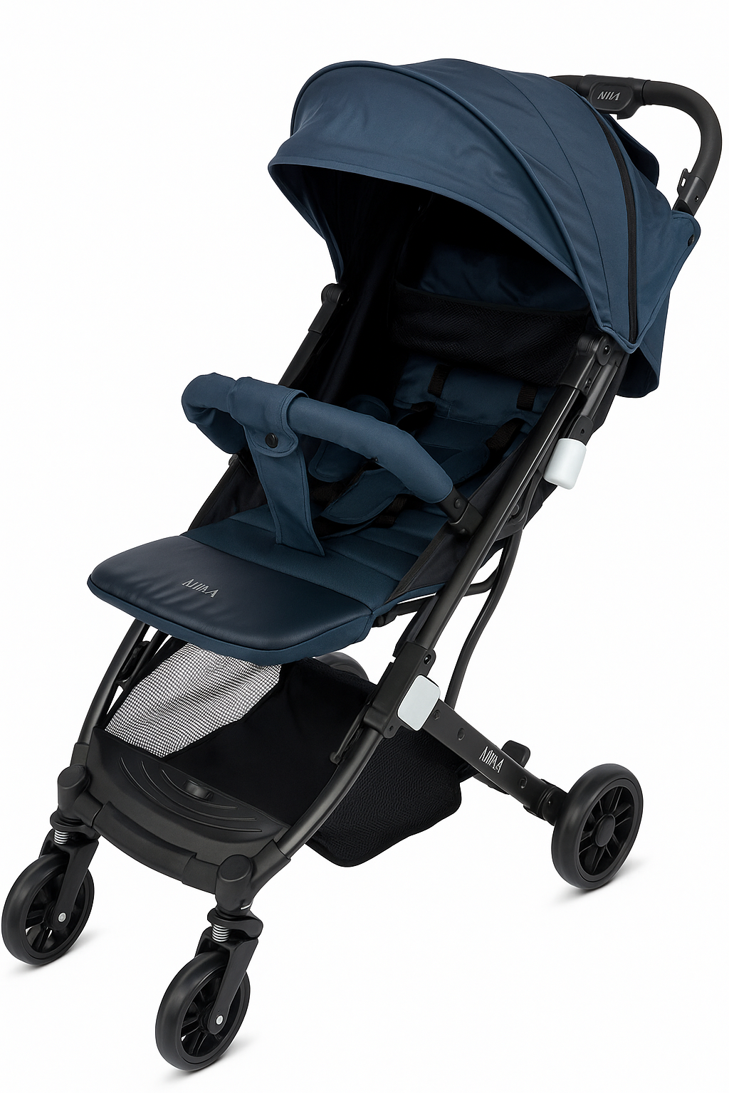 Miila Light Stroller Travel Lightweight Compact Dark Grey