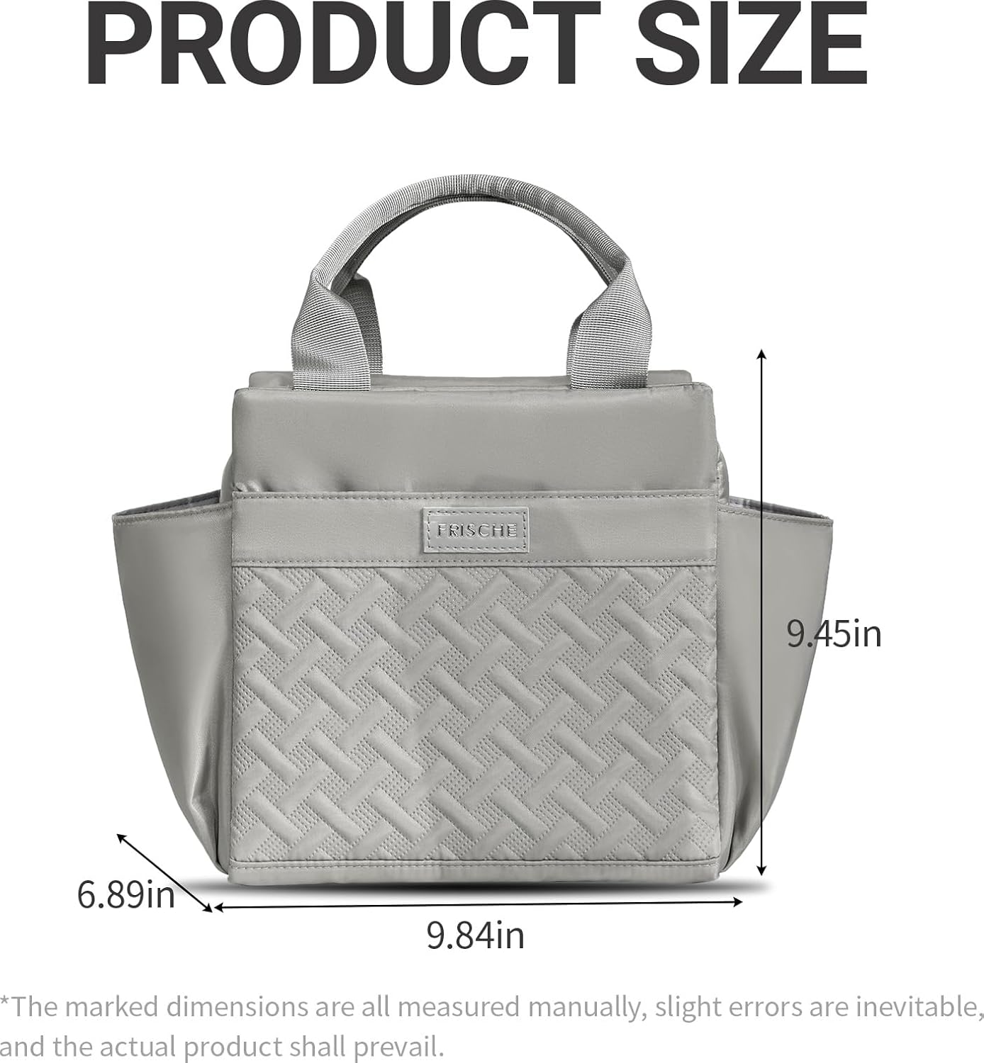 Miila Lunch Bag and Insulated Cooler Bag with Adjustable Shoulder Strap