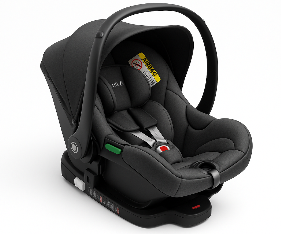 Miila Prime Car Seat 0+ Group Black Infant Safety