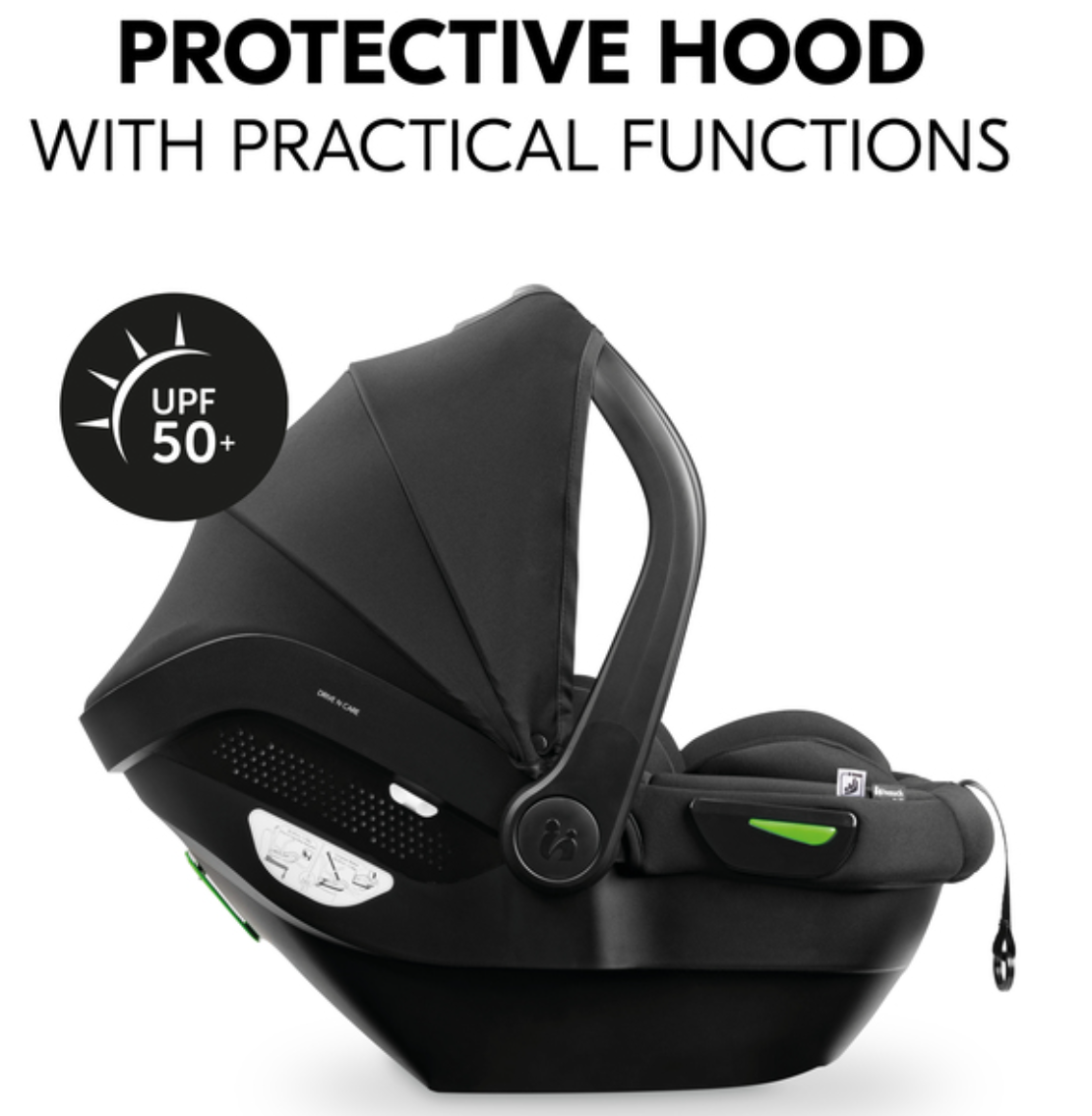 Miila Prime Car Seat 0+ Group Black Infant Safety