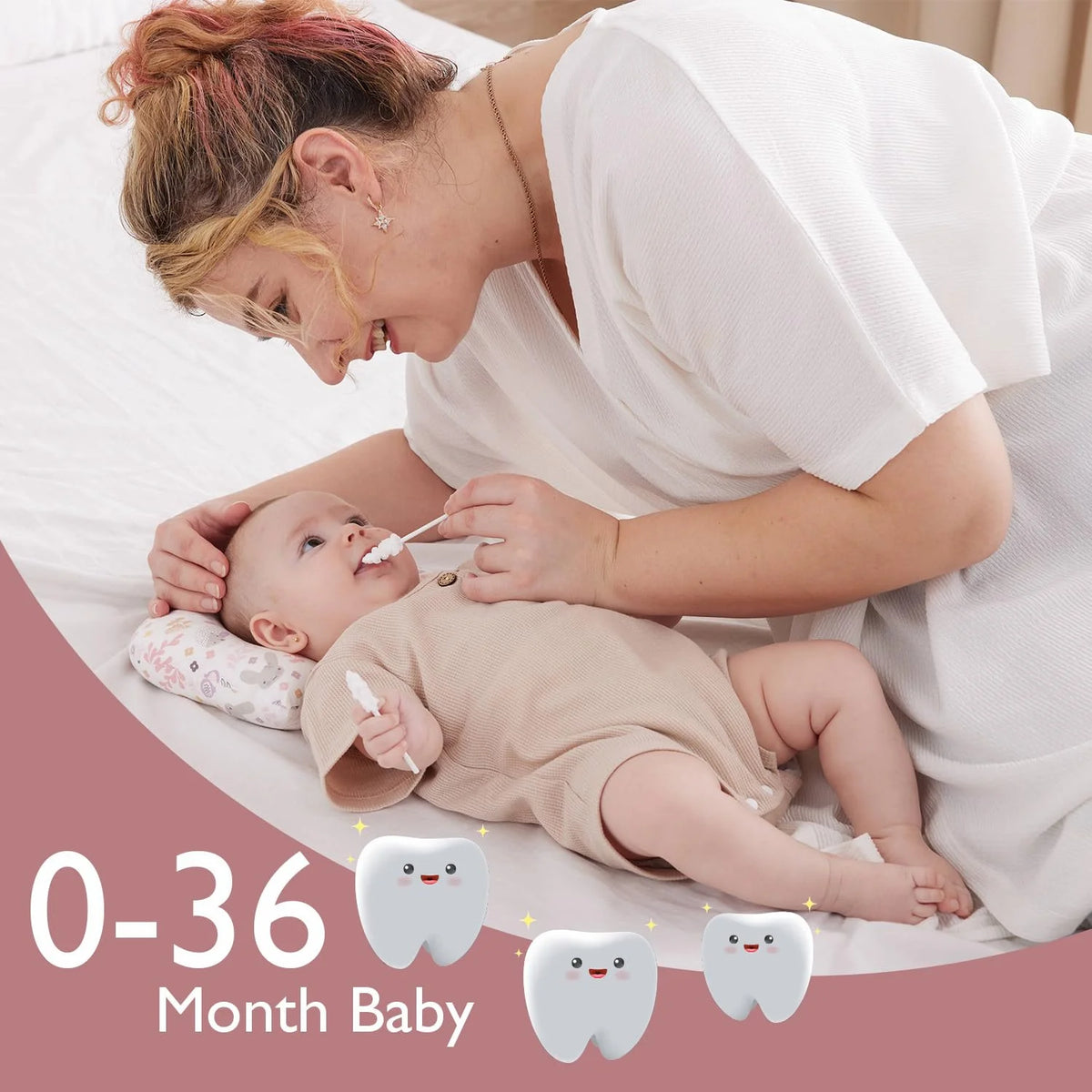 Momcozy - Disposable Cleaning - Cotton Swabs