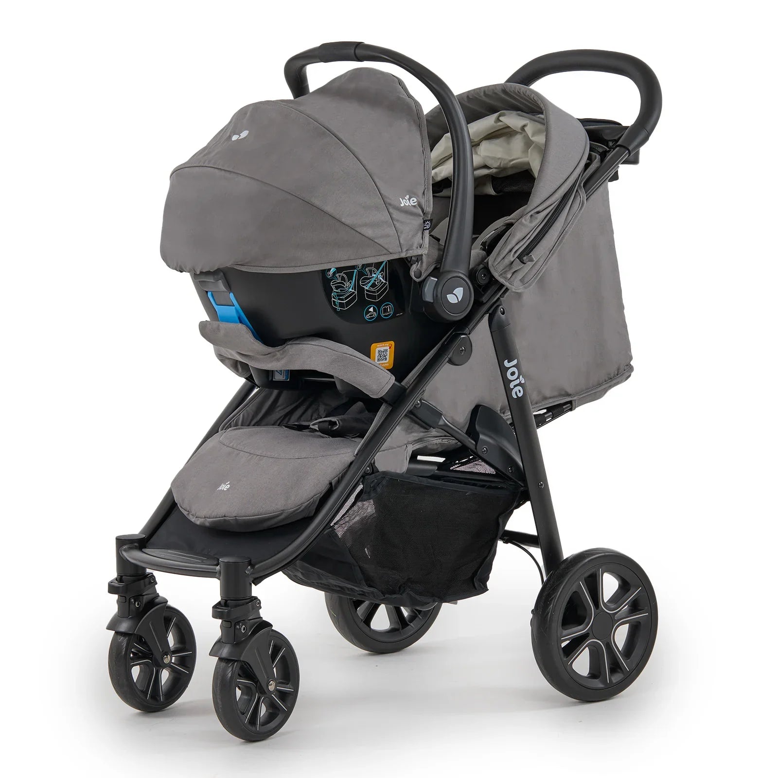 Litetrax Pebble + i-snug 2 car seat