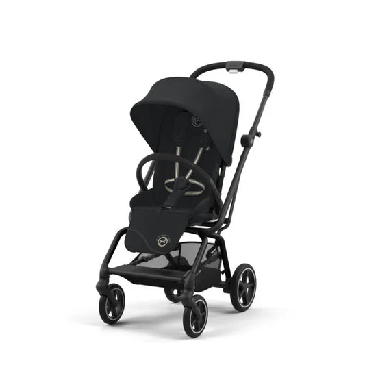 Cybex Eezy S Twist+ 2 Stroller Magic Black + Cloud-G car seat (Base G & Adapters are optional)