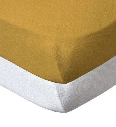 Poree Havlik - BBC Set 2 Sheet 70*140cm - Mustard /White