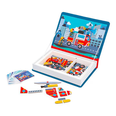 Janod - Magnéti’book Firefighters