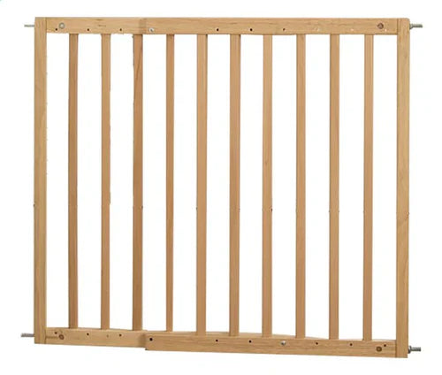 Quax Wooden Gate Twister Naturel Safety Door Gate
