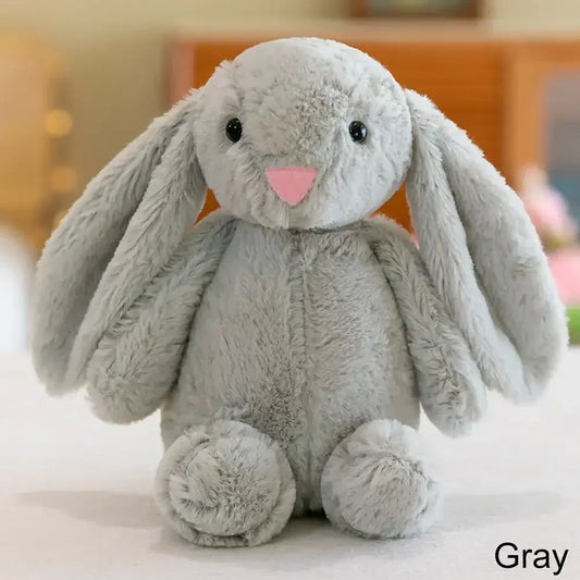Miila Rabbit Plush Toy 48cm Soft Cuddly Bunny Grey
