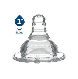 Anti colic teat for wideneck bottles flow 1