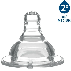 Anti colic teat for wideneck bottles flow 2