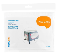 084 Mosquito net HAPPY SUMMPER. Crib/universal