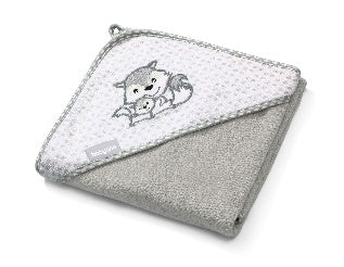 346/03 Bamboo hooded towel 100x100cm