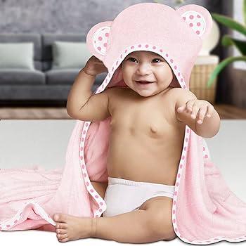 1553/01 Bamboo hooded towel 100x100 cm
