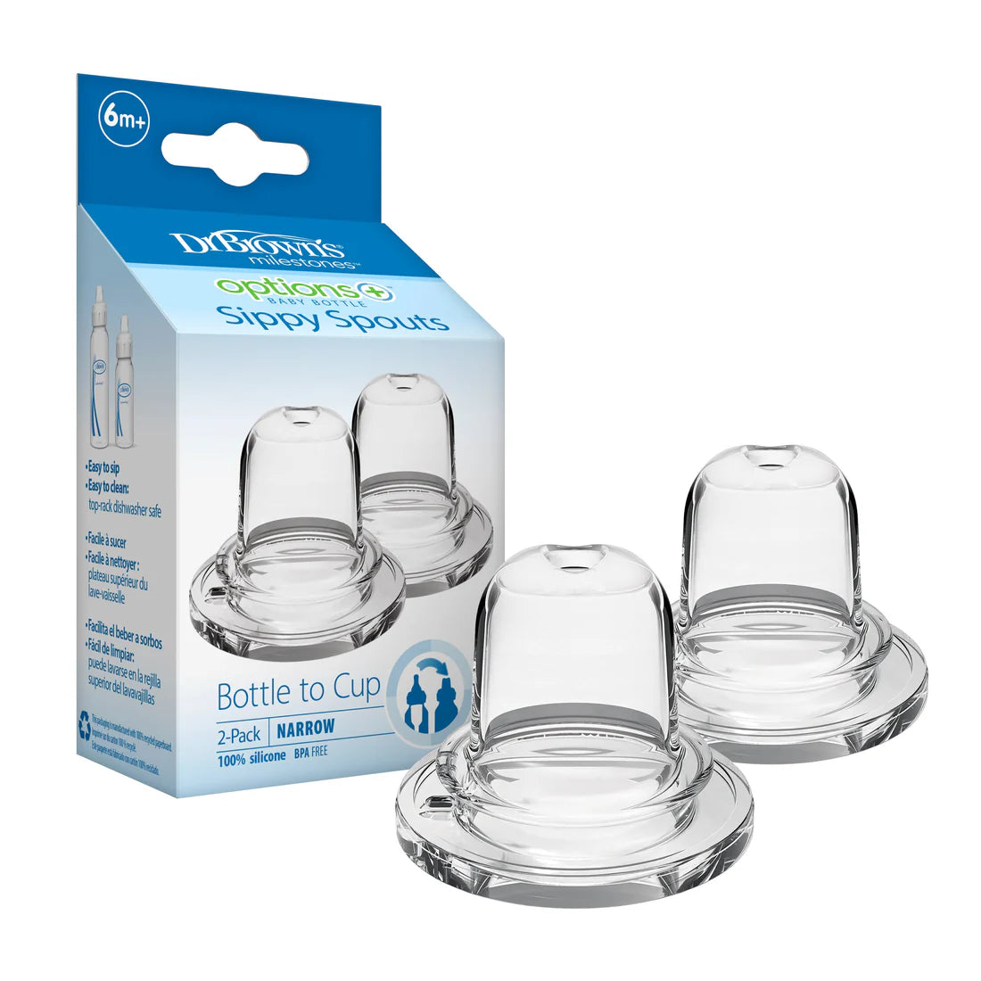 DrBrown's - Narrow Sippy Spouts - 2packs