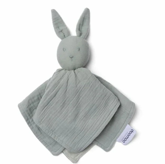 Doomoo -  You & Me Plush Bunny - Green - NEW!!