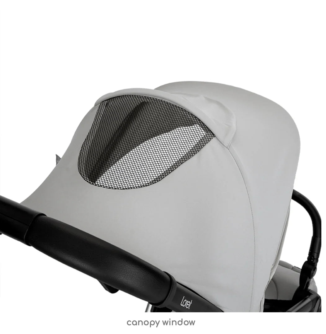 AUTOFOLDING BABY STROLLER LORET GREY