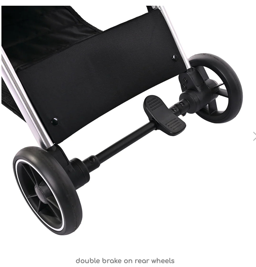 AUTOFOLDING BABY STROLLER LORET GREY