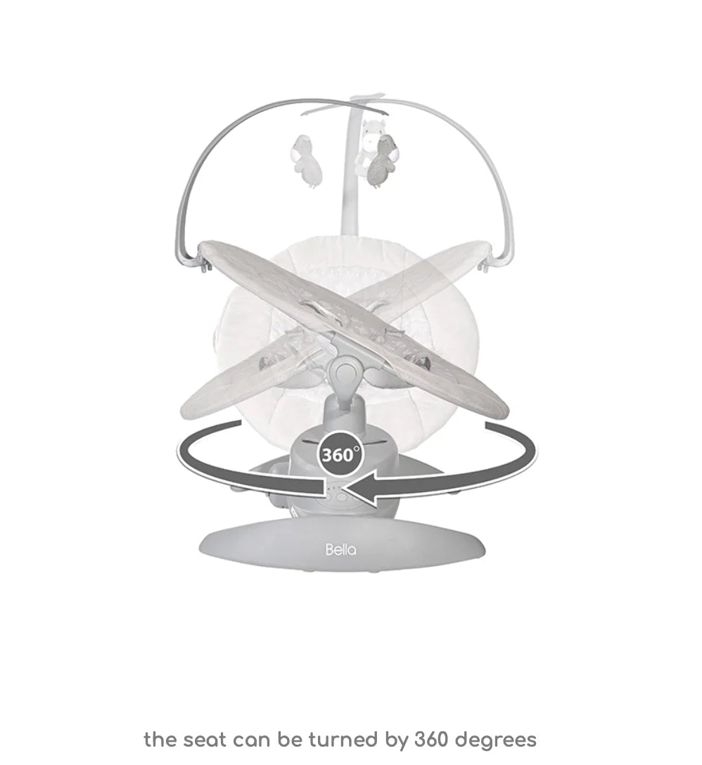 Lorelli - Baby Swing Cradle - Bella