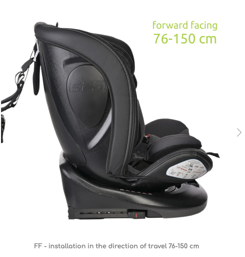 Car Seat AVIATOR i-Size ISOFIX 360 Black