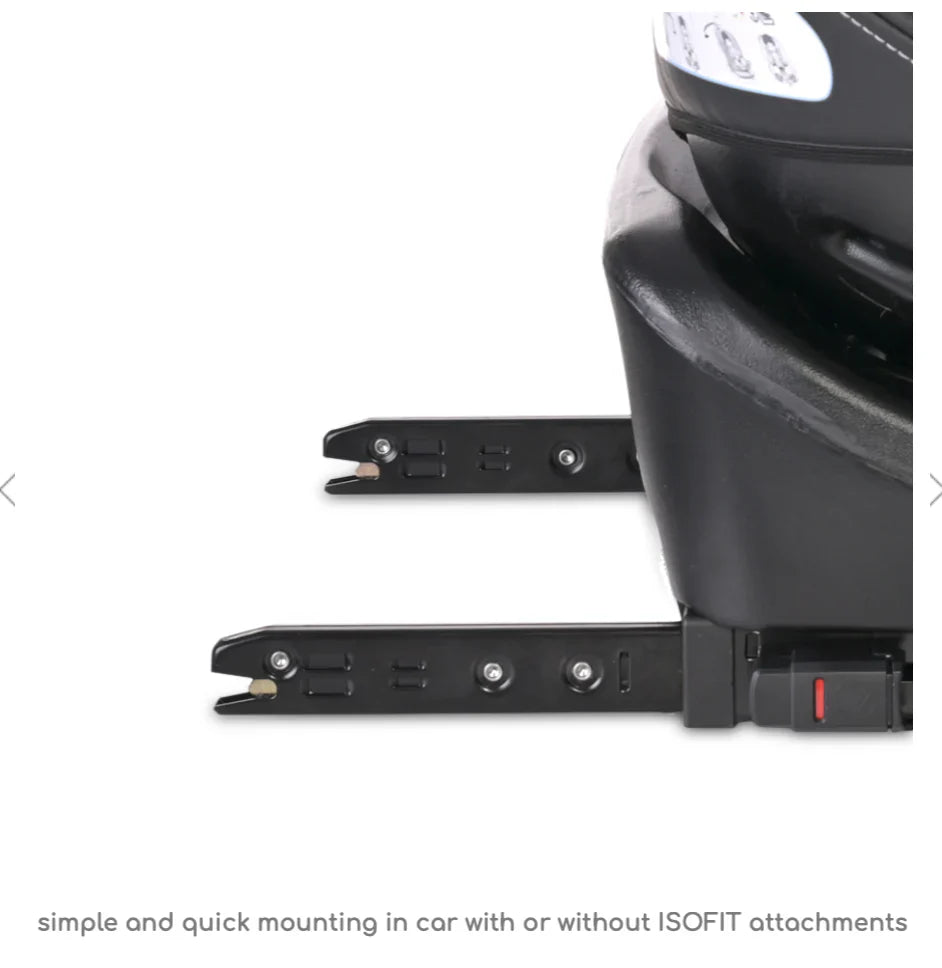 Car Seat AVIATOR i-Size ISOFIX 360 Black