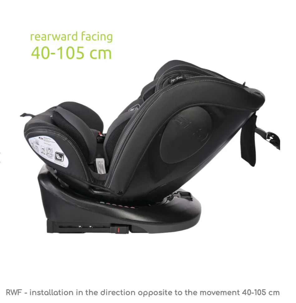 Car Seat AVIATOR i-Size ISOFIX 360 Grey