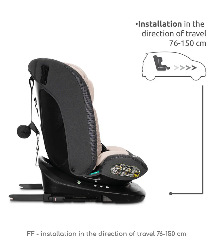 Lorelli - Imola Black i-size 40-150cm - Black