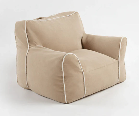 Miila Kids Bean Bag Beige, Cozy Seating