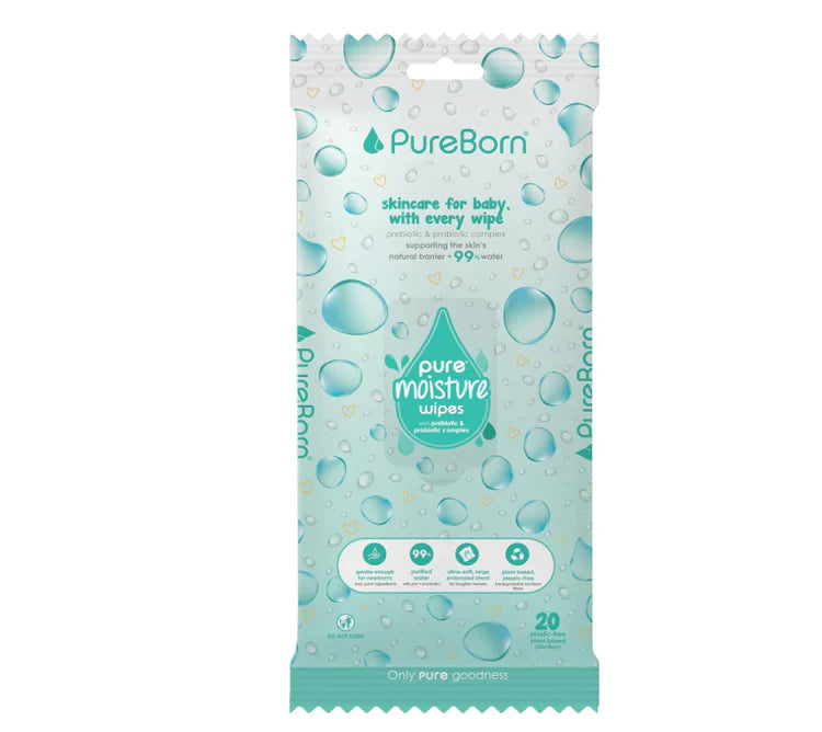 Pureborn - Moisture Water Wipes